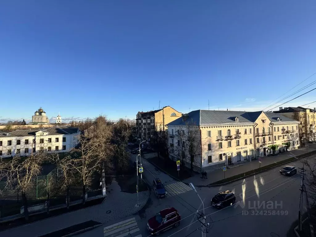 2-к кв. Псковская область, Псков ул. Максима Горького, 25 (45.9 м) - Фото 2