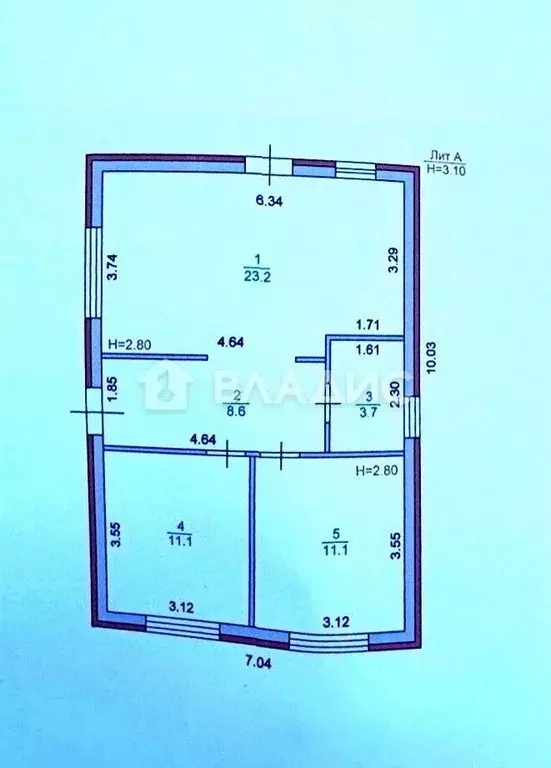 Дом в Краснодарский край, Ейское городское поселение, пос. ... - Фото 1