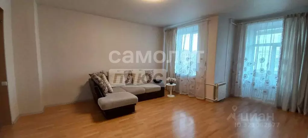 2-к кв. Карелия, Петрозаводск ул. Максима Горького, 15 (57.7 м) - Фото 1