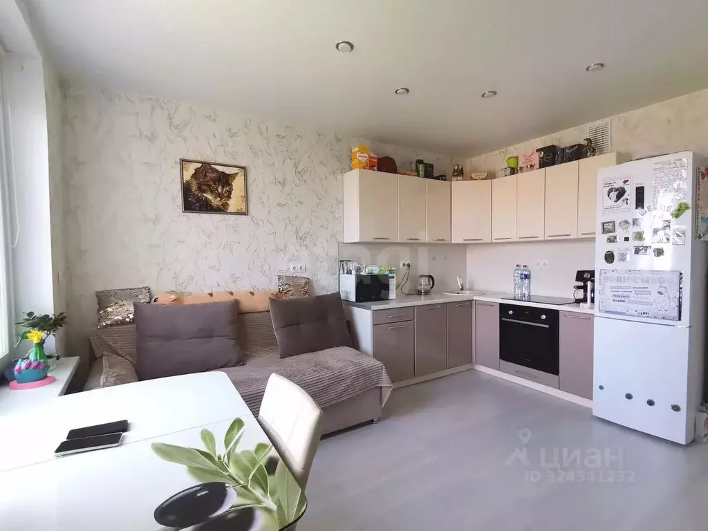 1-к кв. Тюменская область, Тюменский муниципальный округ, д. Патрушева ... - Фото 1