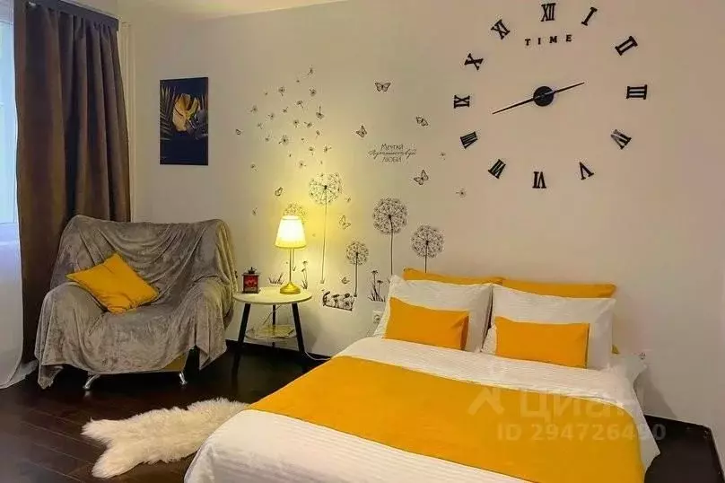 1-к кв. Башкортостан, Уфа ул. Бориса Домашникова, 22 (33.0 м) - Фото 2