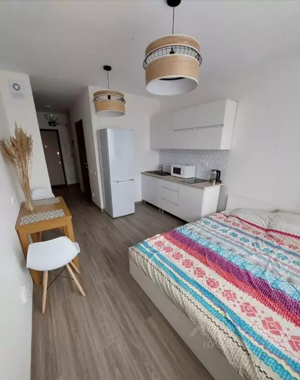 Студия Санкт-Петербург пос. Парголово, Заречная ул., 46к1 (21.0 м) - Фото 1