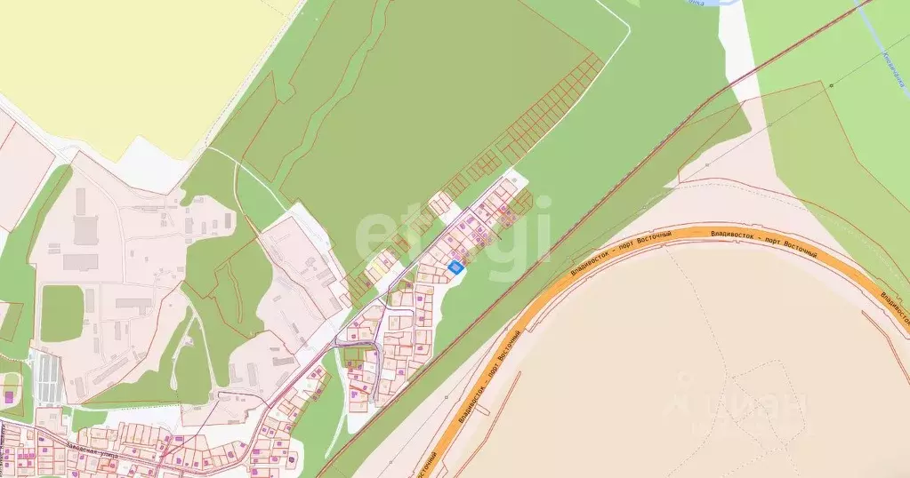 Участок в Приморский край, Артемовский городской округ, с. Кневичи  ... - Фото 1