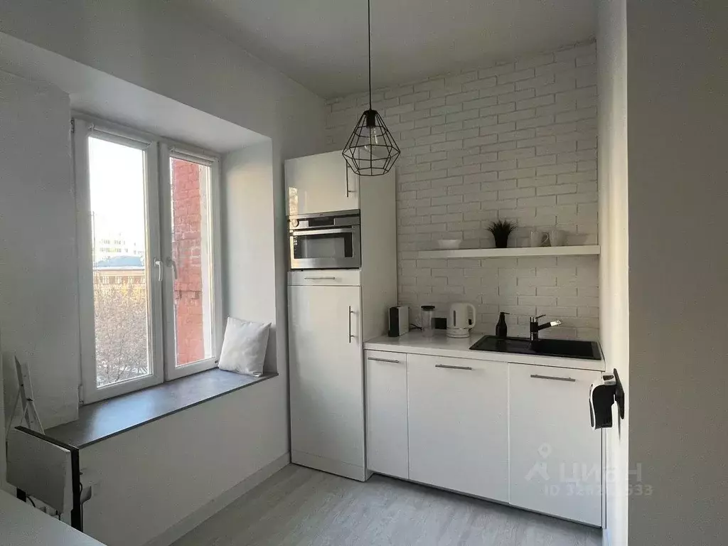 Студия Москва Октябрьская ул., 18 (32.5 м) - Фото 0