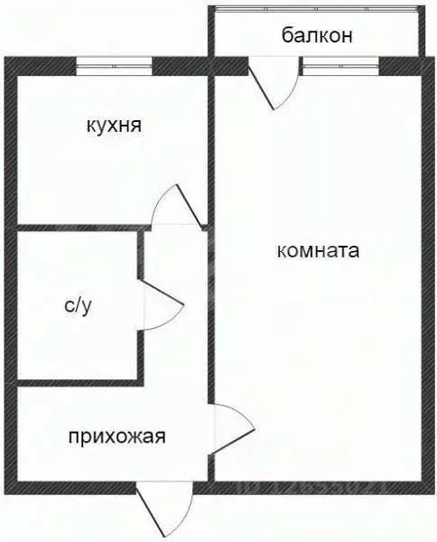 1-к кв. Костромская область, Кострома ул. Наты Бабушкиной, 14 (33.7 м) - Фото 2