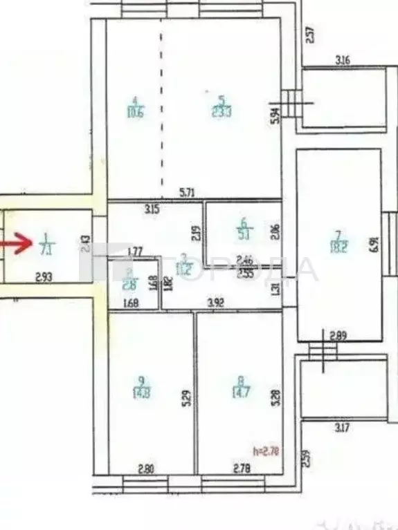 4-к кв. Алтайский край, Барнаул тракт Змеиногорский, 35А (118.0 м) - Фото 2