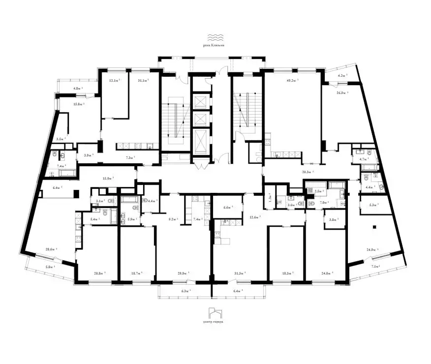 2-к кв. Московская область, Щелково Советская ул., 60 (85.8 м) - Фото 1