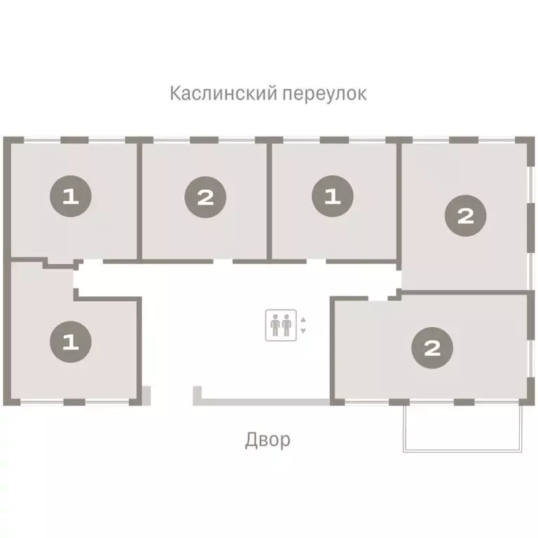 2-комнатная квартира: Екатеринбург, улица Гастелло, 18 (64.95 м) - Фото 2