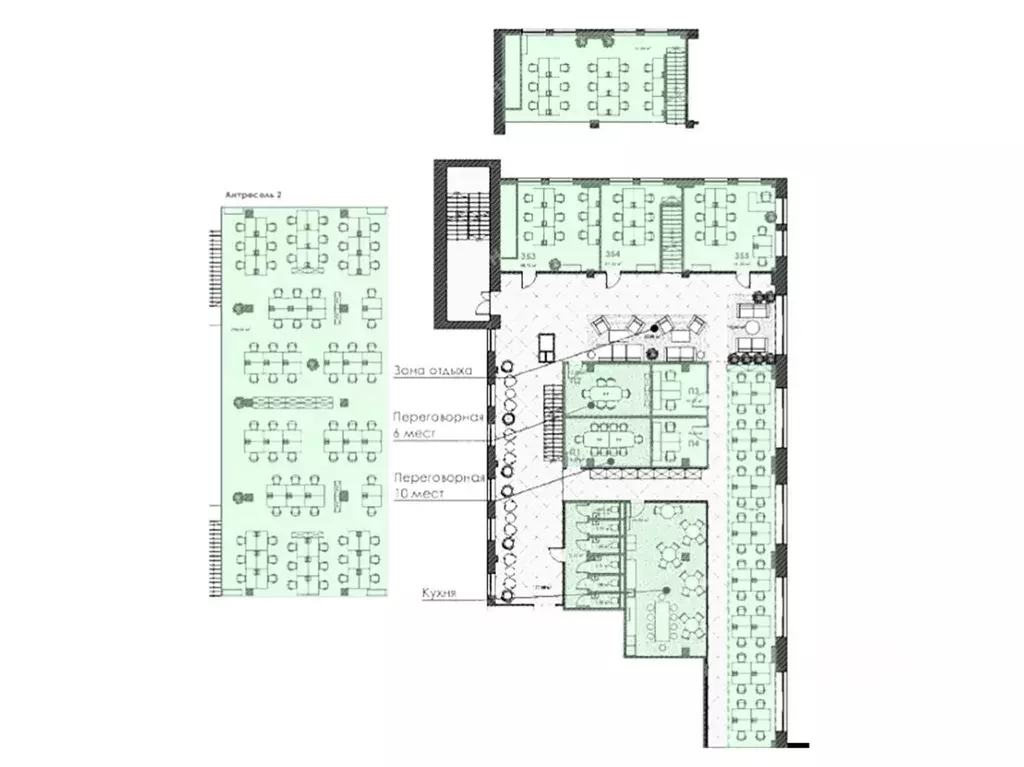 Офис в Москва Холодильный пер., 3 (800 м) - Фото 2