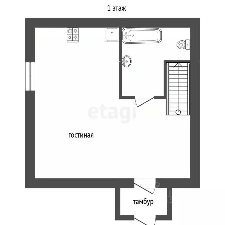 Дом в Краснодарский край, Темрюкский район, Запорожская ст-ца ... - Фото 1