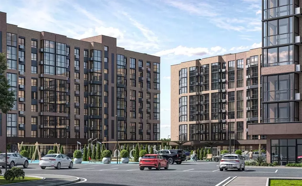 2-к кв. Краснодарский край, Краснодар  (57.83 м) - Фото 1