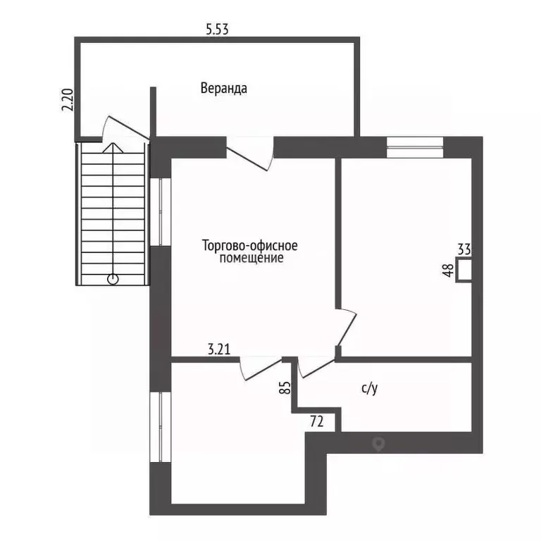 Офис в Тюменская область, Тюмень Широтная ул., 97 (32 м) - Фото 2
