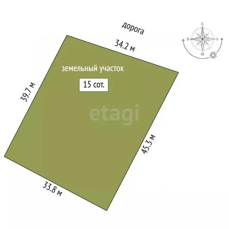 Участок в Вологодская область, Череповецкий район, с. Воронино  (15.0 ... - Фото 1