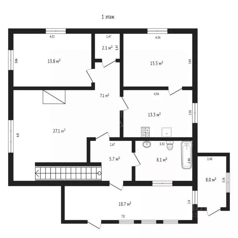 Коттедж в Тюменская область, Тюменский муниципальный округ, с. Яр ул. ... - Фото 2