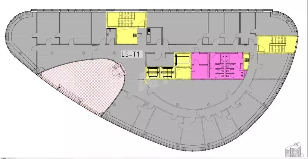 Офис в Москва Ленинградский просп., 39А (889 м) - Фото 2