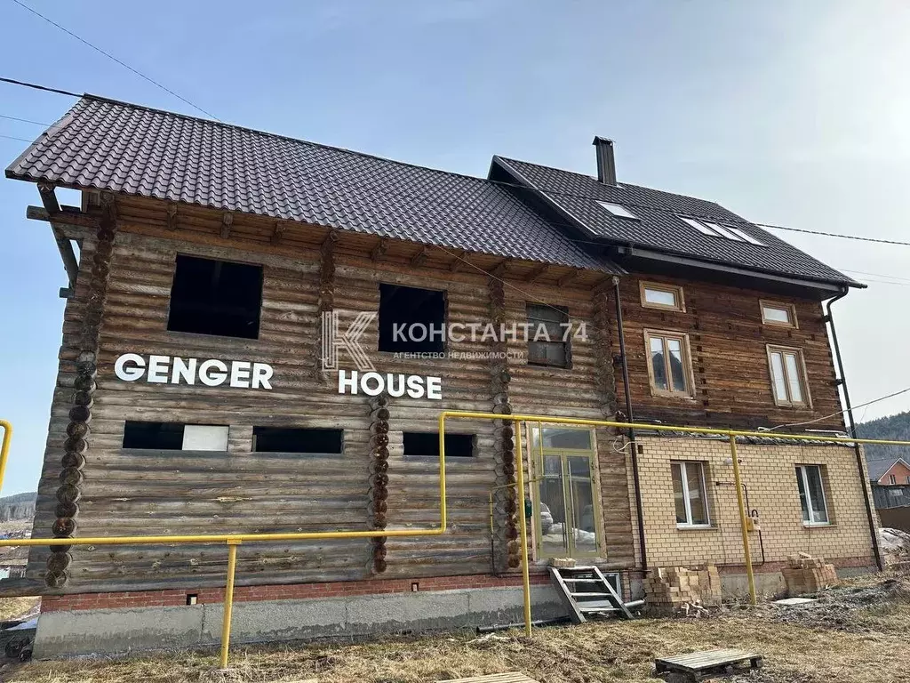 Дом в Челябинская область, Миасский городской округ, с. Сыростан ул. ... - Фото 1
