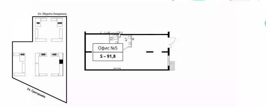 Помещение свободного назначения в Краснодарский край, Новороссийск ул. ... - Фото 2