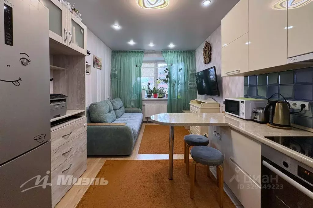 Квартира, 1 комната, 38.7 м - Фото 1