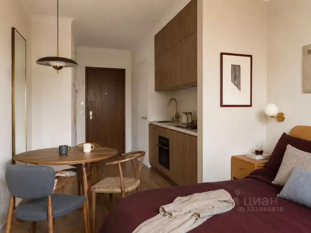 Студия Санкт-Петербург ул. Плуталова, 20 (18.0 м) - Фото 2