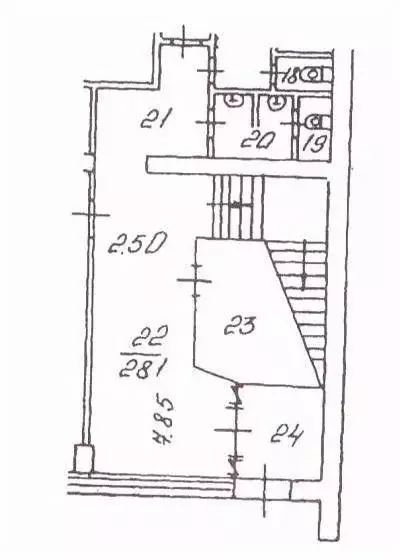 Помещение свободного назначения в Москва Ленинский просп., 75А (300 м) - Фото 1