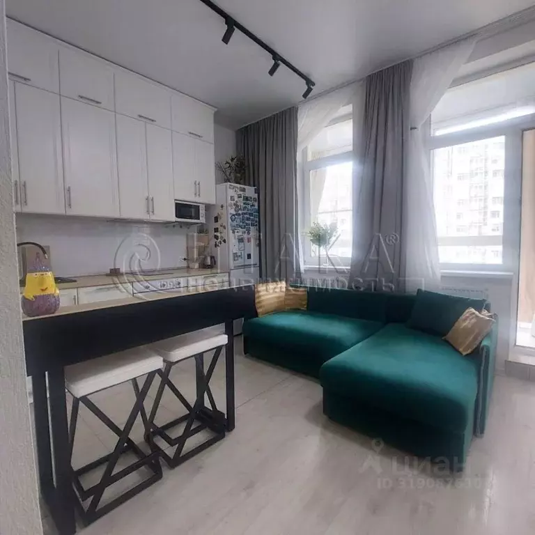 Студия Ленинградская область, Мурино Всеволожский район, просп. ... - Фото 1