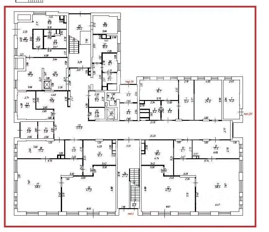 Помещение свободного назначения в Москва Тагильская ул., 4В (2141 м) - Фото 2