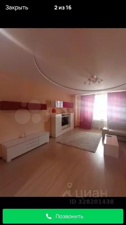 1-к кв. Волгоградская область, Волгоград Ангарская ул., 71 (60.0 м) - Фото 2