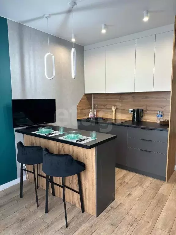 Студия Тюменская область, Тюмень ул. Новоселов, 103 (24.0 м) - Фото 2