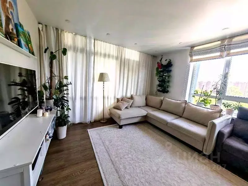 2-к кв. Новосибирская область, Новосибирск ул. Королева, 1А (56.9 м) - Фото 1