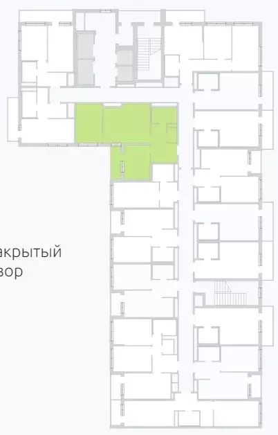 1-к кв. Ленинградская область, Всеволожский район, пос. Бугры ул. ... - Фото 2