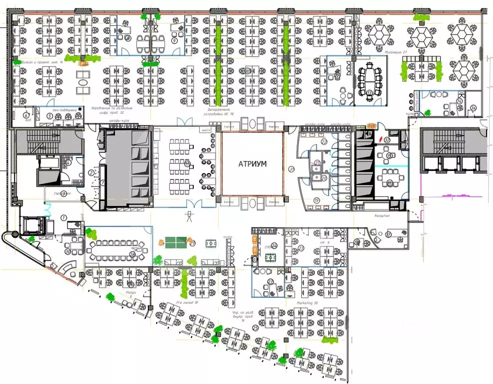 Офис в Москва пер. Романов, 4С2 (2126 м) - Фото 2
