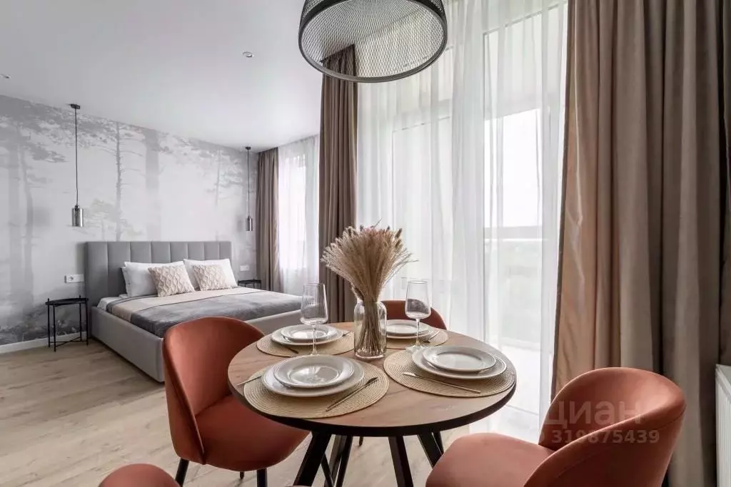 1-к кв. Калининградская область, Зеленоградск ул. Римская, 3А (35.0 м) - Фото 2