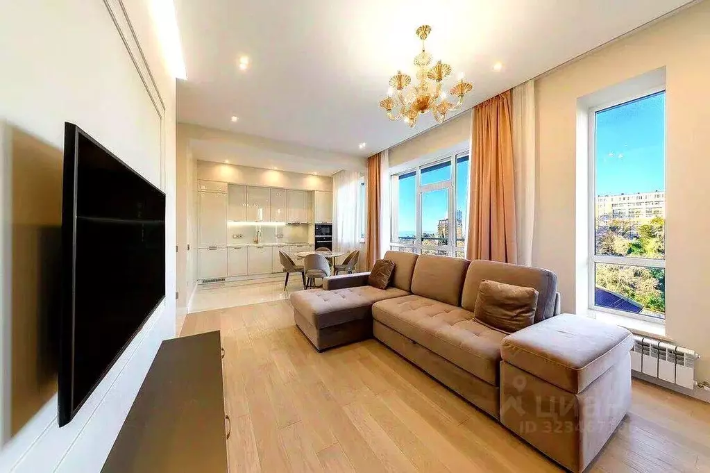 2-к кв. Краснодарский край, Сочи Светлана мкр, ул. Депутатская, 10Б/1 ... - Фото 1