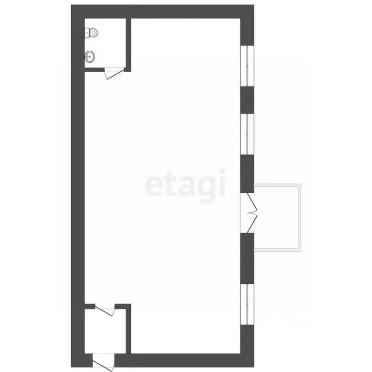 Помещение свободного назначения в Мордовия, Саранск ул. Александра ... - Фото 2
