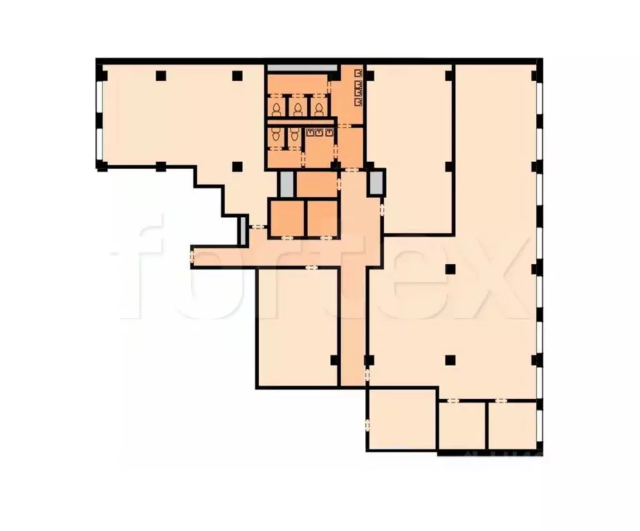 Офис в Москва Тестовская ул., 10 (572 м) - Фото 1