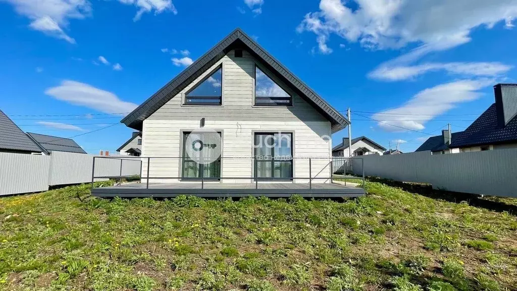 Дом в Татарстан, Высокогорский район, Усадское с/пос, Роса экопоселок ... - Фото 1