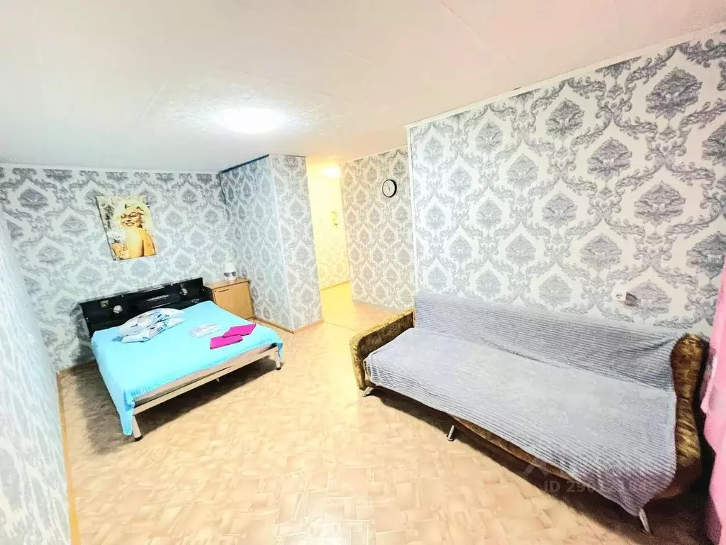 1-к кв. Хабаровский край, Хабаровск Ленинградская ул., 34 (33.0 м) - Фото 1