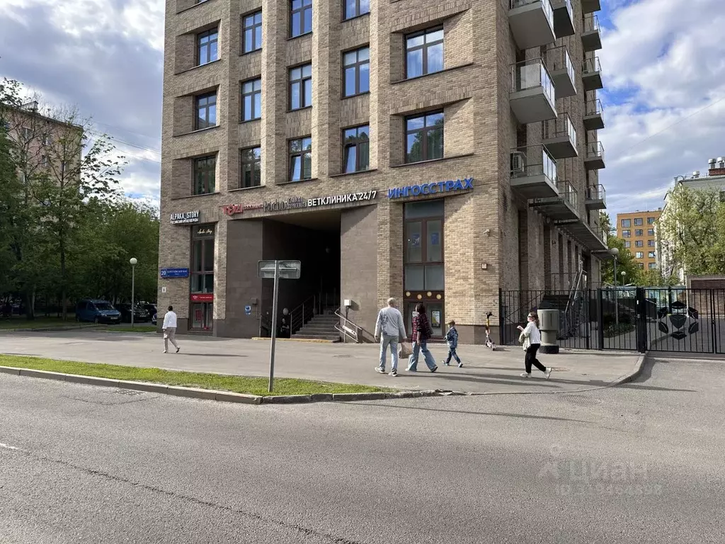 Помещение свободного назначения в Москва ул. Серпуховский Вал, 20 (195 ... - Фото 0