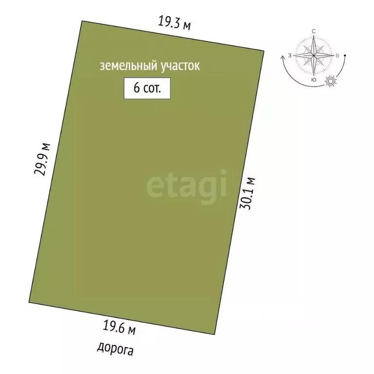 Участок в Ямало-Ненецкий АО, Новый Уренгой ул. Сурикова, 25 (6.0 сот.) - Фото 1