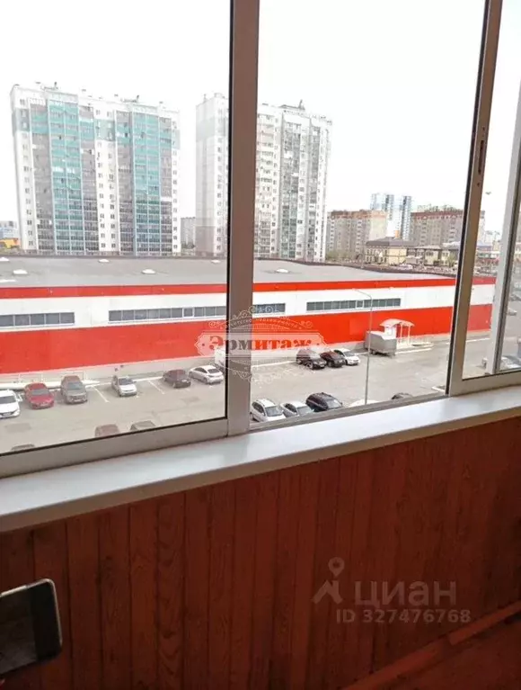 1-к кв. Курганская область, Курган Заозерный жилрайон, 4-й мкр, 21 ... - Фото 1