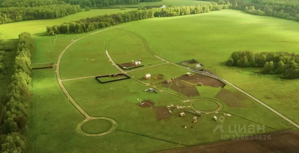 Участок в Тульская область, Заокский район, Демидовское с/пос, ... - Фото 1