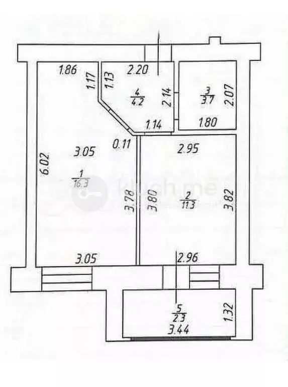 1-комнатная квартира: Казань, Портовая улица, 37Вк1 (35 м) - Фото 0