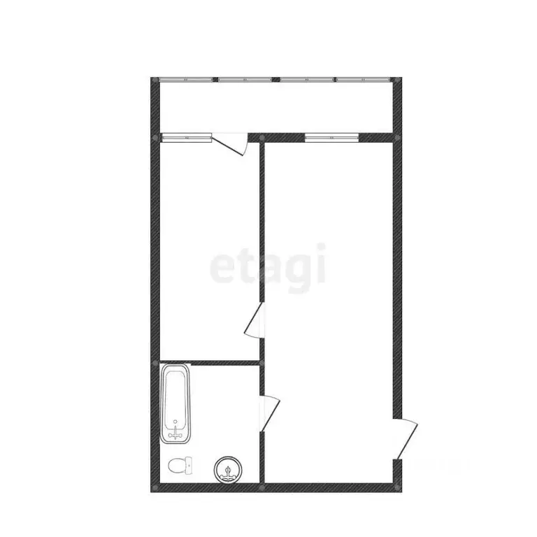 1-к кв. Костромская область, Кострома Давыдовский-3 мкр, 18 (34.1 м) - Фото 1