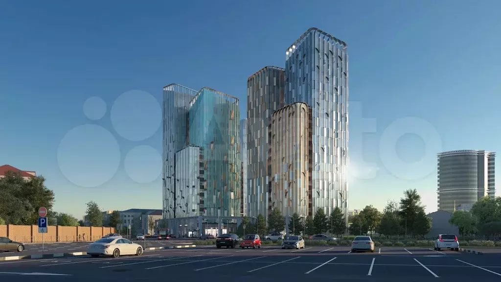 2-к. квартира, 76,1 м, 12/20 эт. - Фото 1
