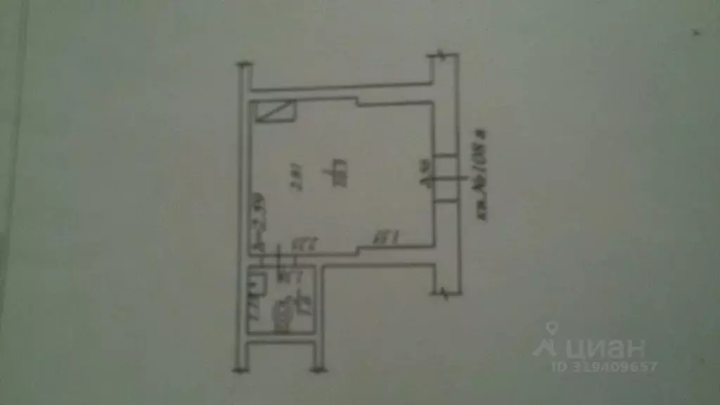 Комната Саха (Якутия), Якутск ул. Лермонтова, 58 (12.0 м) - Фото 1