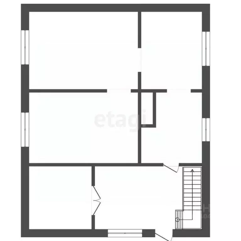 Дом в Крым, Кировский район, Первомайское с/пос, с. Отважное ул. ... - Фото 2