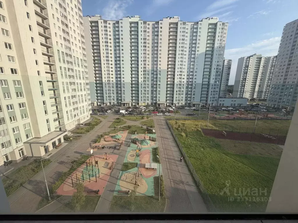 Студия Санкт-Петербург дор. Муринская, 8к1 (27.0 м) - Фото 1