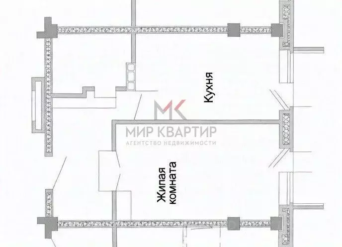 1-к кв. Хакасия, Черногорск ул. Генерала Тихонова, 17 (42.8 м) - Фото 2