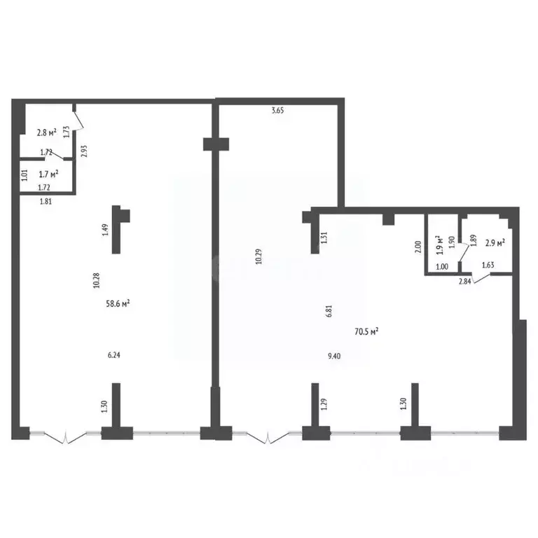 Помещение свободного назначения в Тюменская область, Тюмень ул. ... - Фото 0