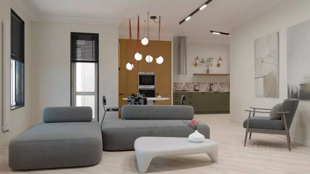 2-к кв. Калининградская область, Калининград Октябрьская ул., 12 ... - Фото 1